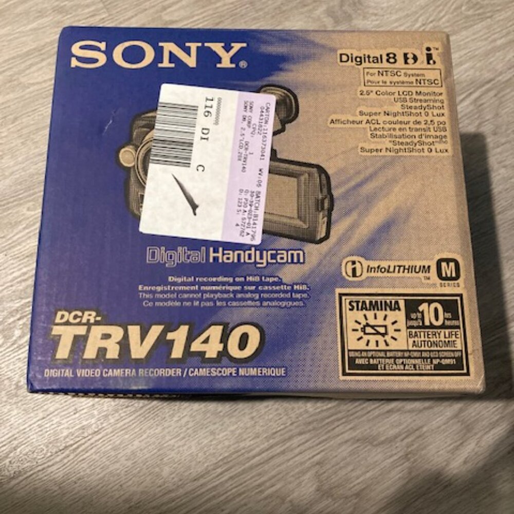 Sony Digital Handycam DCR-TRV140 Digital Video Camera - Picture 2 of 7